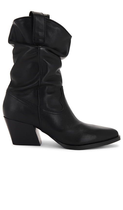 Shop Steve Madden Taos Boot In 黑麻色