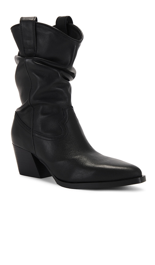 Shop Steve Madden Taos Boot In 黑麻色