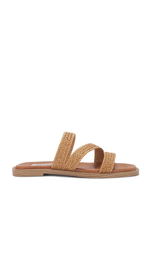 Shop Steve Madden Parkley Sandal In Tan