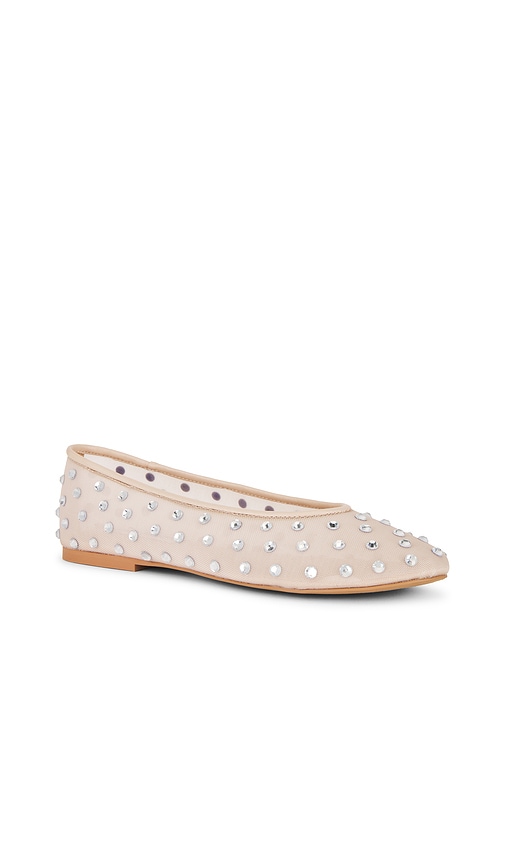 Shop Steve Madden Viv Flat In Neutral