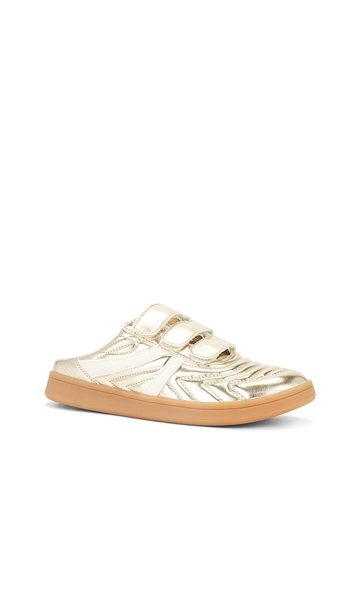 Steve Madden Magik Slip On Sneaker In Metallic Gold