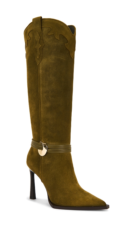 Steve Madden Kyndall Boot In Brown