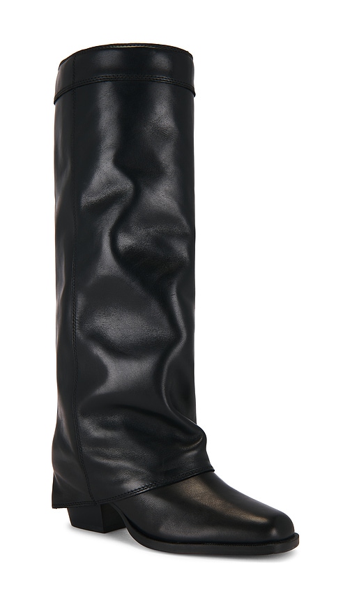 Steve Madden Winnick Wide Calf Boot In Brown
