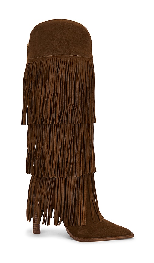 Steve Madden Kinzee Fringe Boots