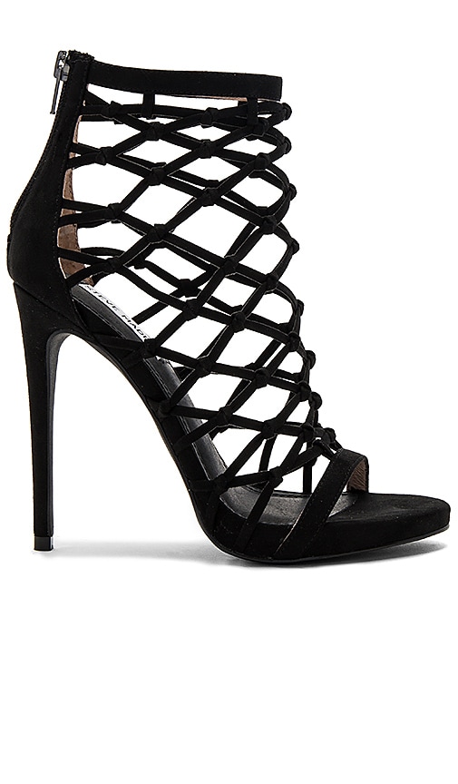 Steve Madden Ursula Heel in Black Suede | REVOLVE