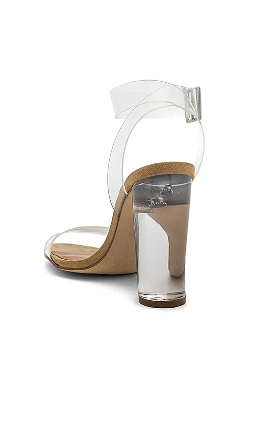 revolve clear heels