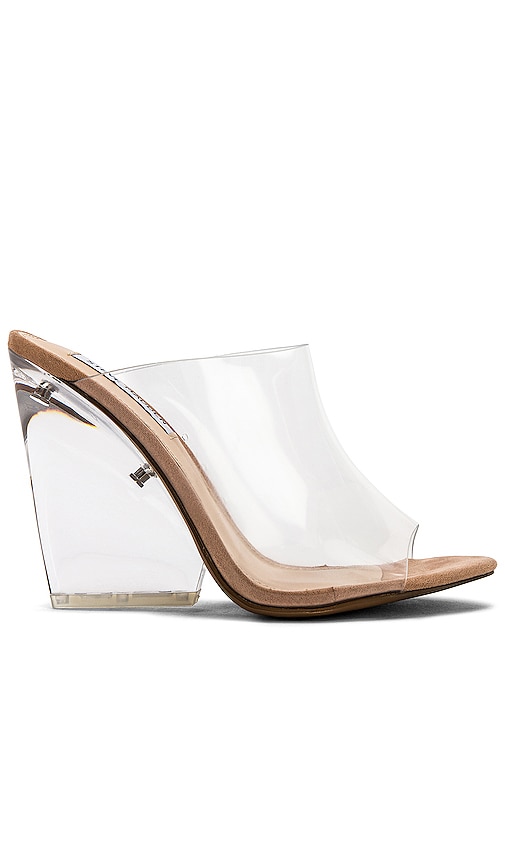 steve madden transparent shoes