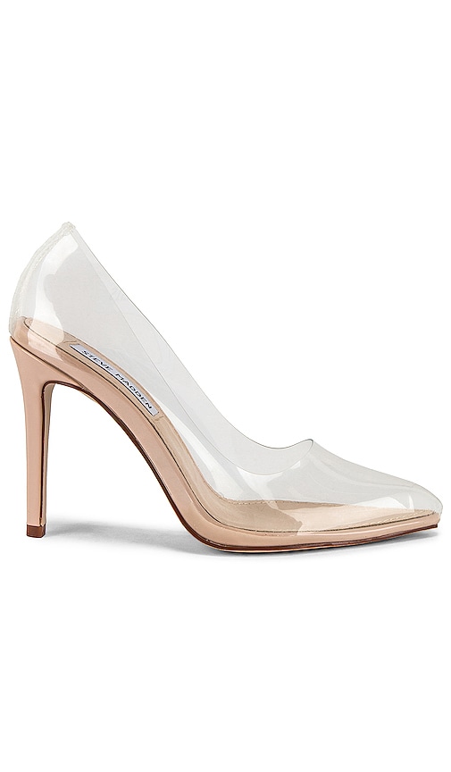 steve madden vegas clear pumps