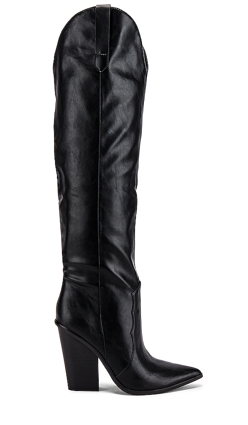 black steve madden boots