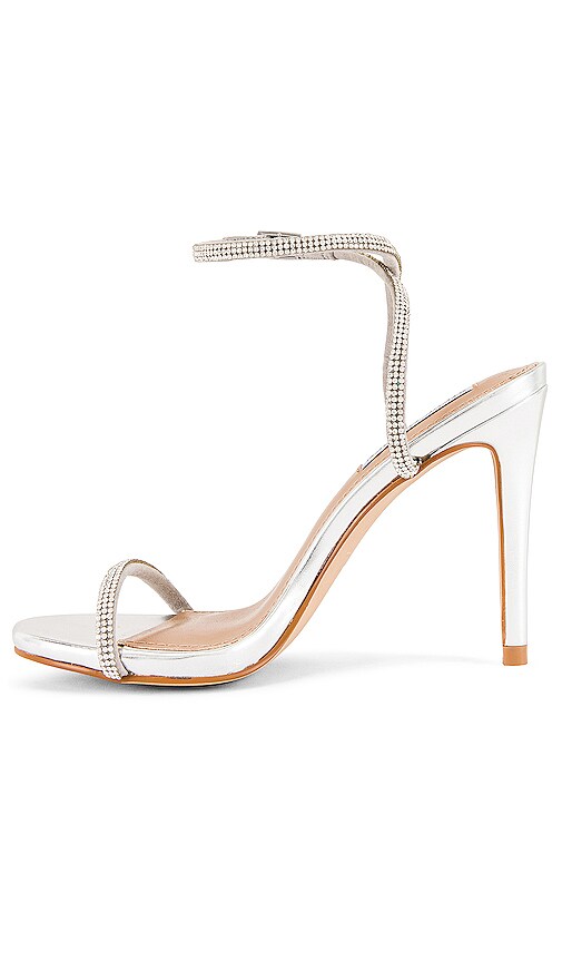 festive silver steve madden