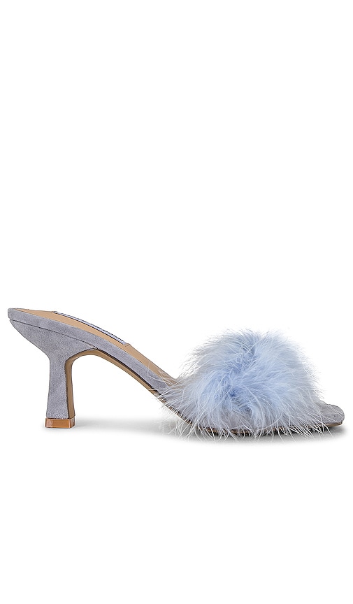 Steve Madden Karoo Suede Feather Mules