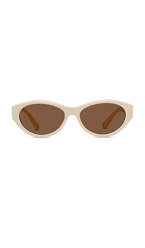 Stella McCartney LUNETTES DE SOLEIL MEDALLION en Ivory 276 €