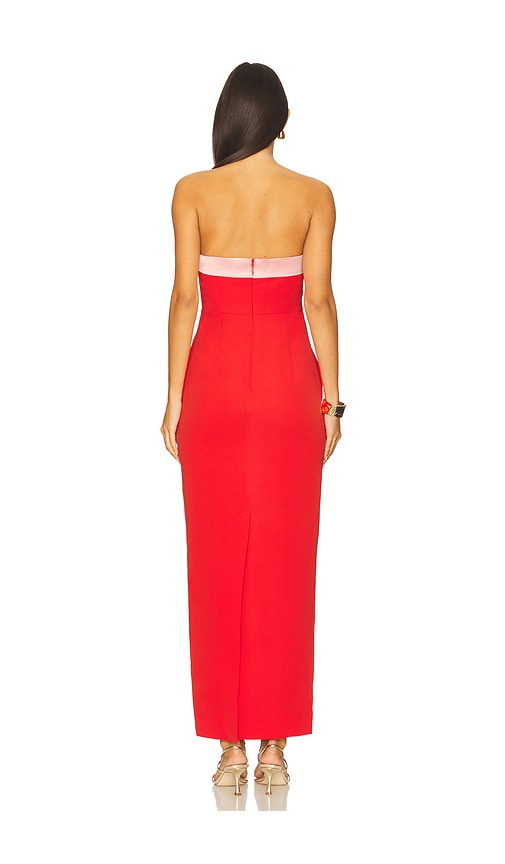  Sonya Moda Ivrea Ribbon Dress In Red. Size S. Also In M, L. 