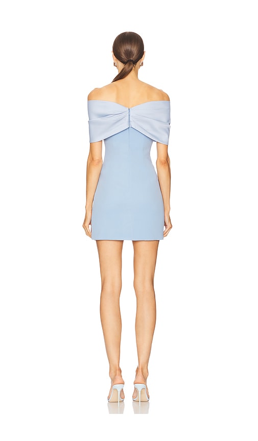  Sonya Moda Belluno Mini Dress In Baby Blue. Size Xs. Also In S, M, L. 