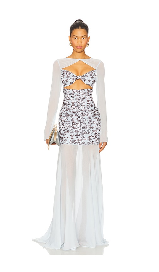 Sonya Moda Fariha Gown In Multi