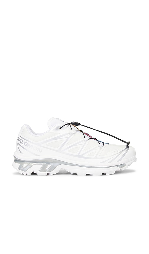 Salomon XT-6 GTX in White & Silver
