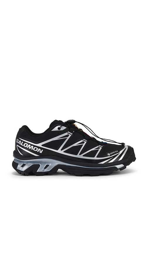 Salomon Xt-6 Gtx Sneakers in Black & Silver | REVOLVE