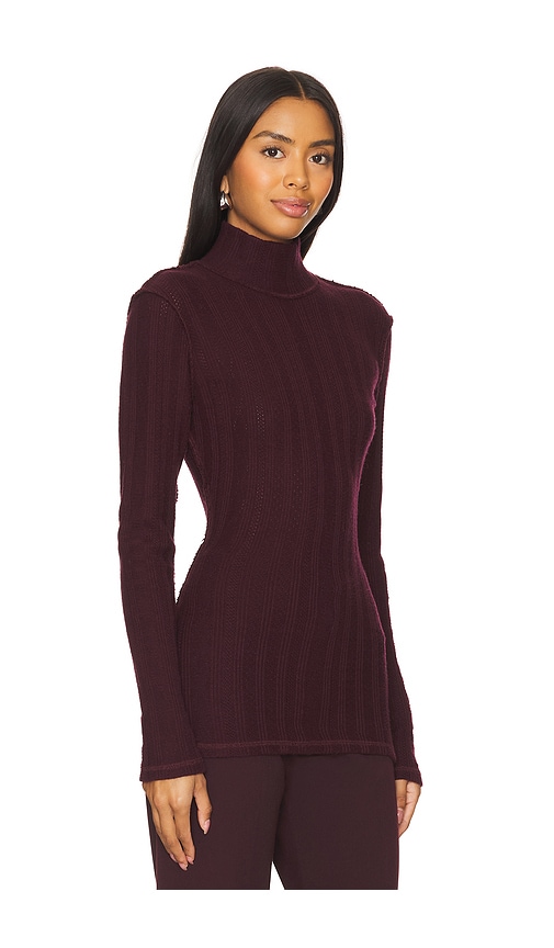 SMYTHE POINTELLE KNIT TURTLENECK 