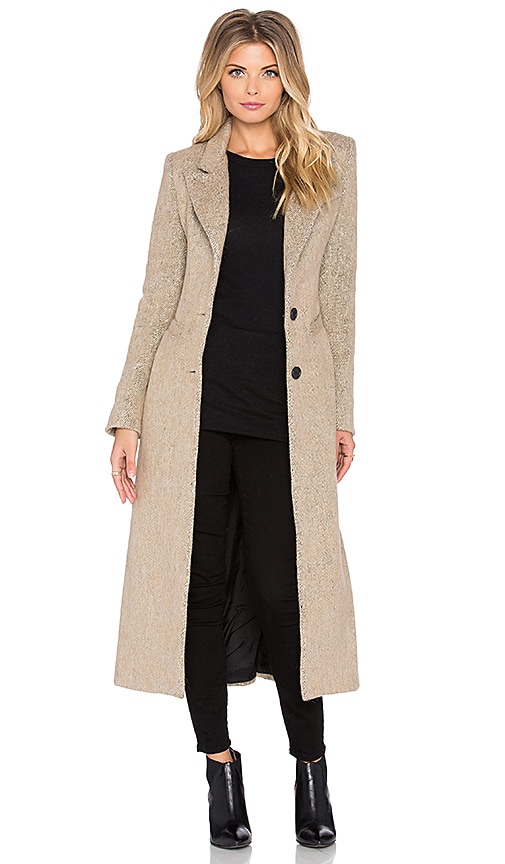 Smythe Brando Coat in Camel | REVOLVE