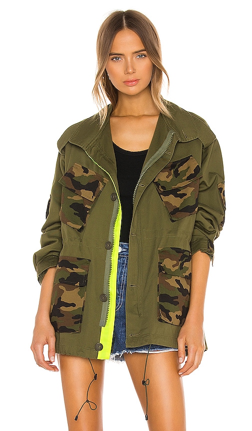 Smythe Surplus Jacket in Woodland Camo | REVOLVE