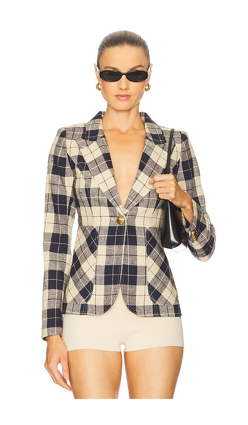 Patch Pocket Duchess Blazer in Navy. - size 0 (also in 10, 2, 4, 6, 8) - Smythe - Modalova