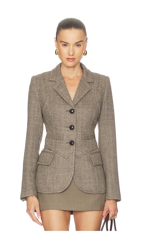 Smythe Three Button Blazer In Multi