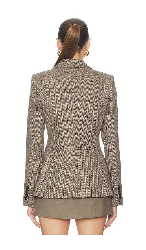  Smythe Three Button Blazer In Tan. Size 12. Also In 8. 
