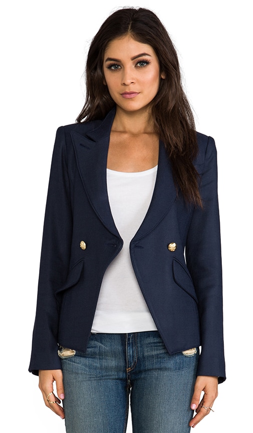 Smythe Crossover Blazer in Chrome | REVOLVE