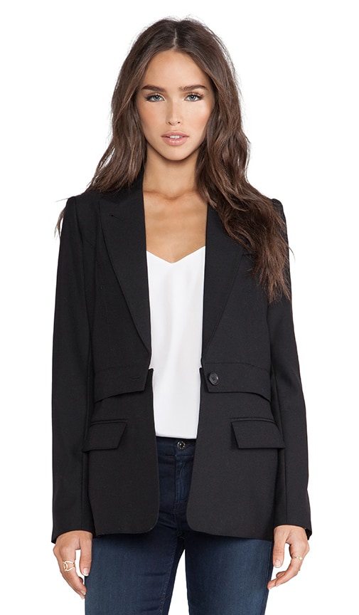 Twoforone Zip Off Blazer