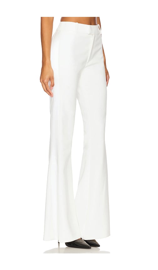 Shop Smythe Tux Stripe Bootcut Pant In Ivory