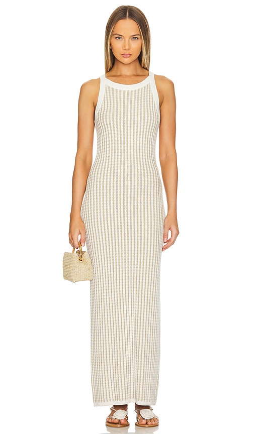 Shop Sancia The Dorina Knit Dress In Cream