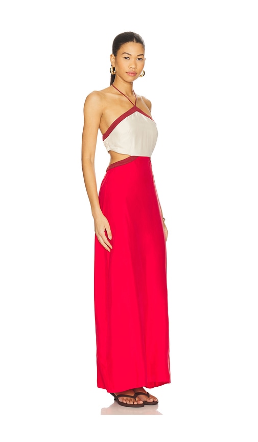 Sancia The Hazel Dress In Red