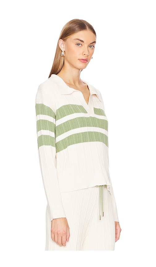 Shop Sancia The Heloise Knit Jumper In Créme Pistachio