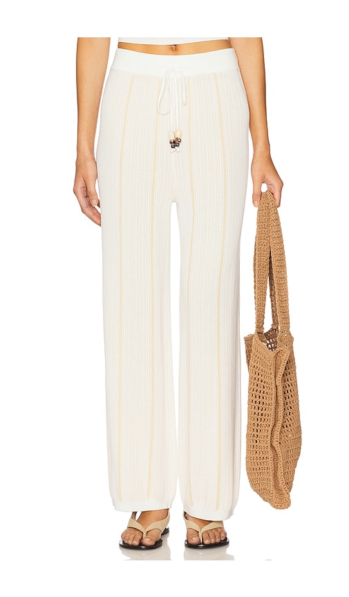 The Camden Knit Pants in Cream. - size L (also in M, S, XL, XS) - Sancia - Modalova