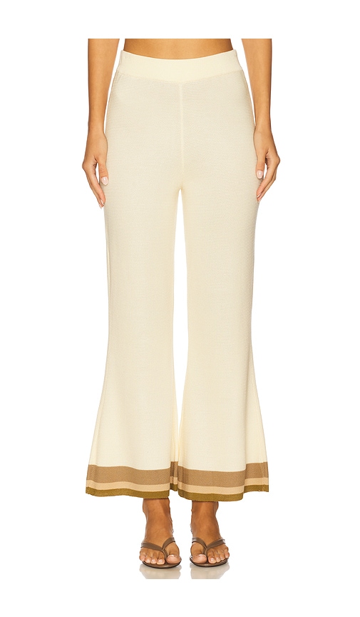 Florida Knit Pant in Cream. - size M (also in S, XL, XS) - Sancia - Modalova