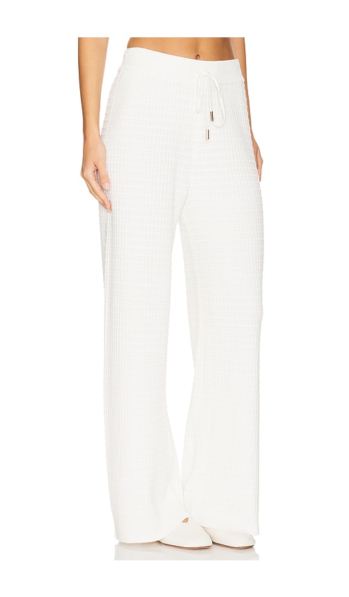 Shop Sancia The Lonie Knit Pants In Creme