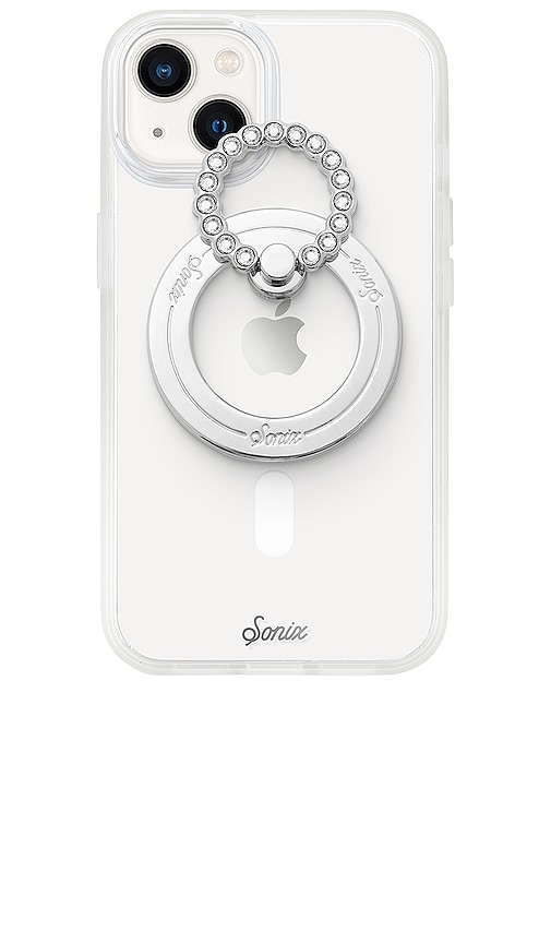 Shop Sonix Magnetic Removal Phone Ring In Metallic Silver