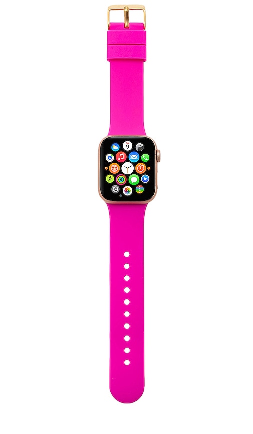 Sonix Antimicrobial Apple Watchband in Neon Pink
