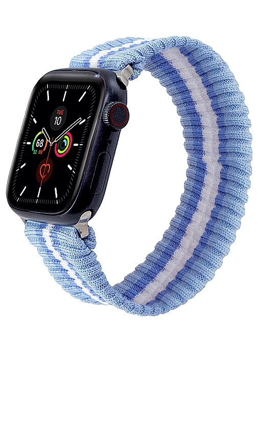 Shop Sonix Knit Apple Watchband In Blue