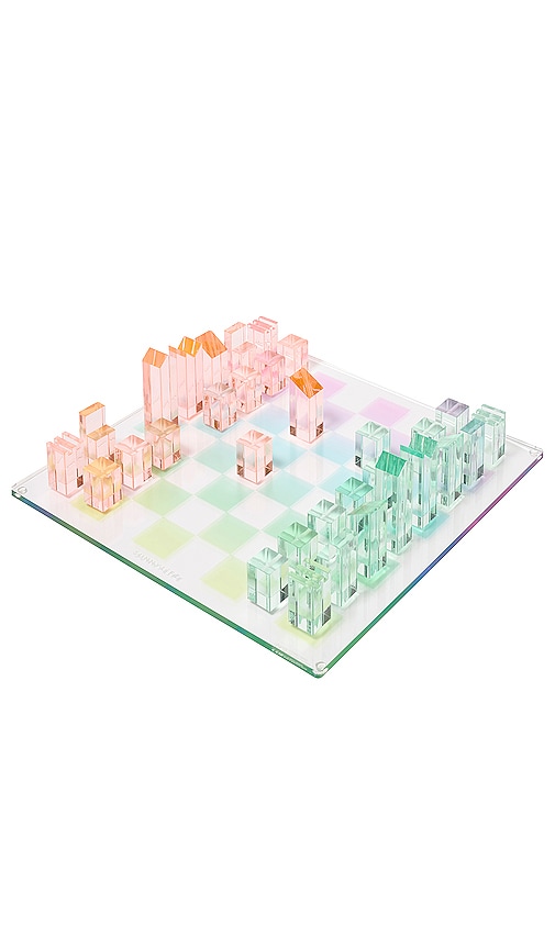 Lucite Chess Set