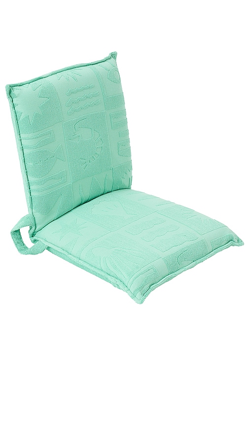 Sunnylife Terry Folding Seat In Mint