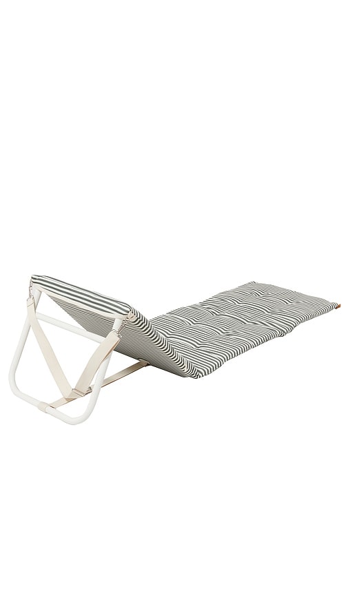 Shop Sunnylife Reclining Beach Chair In Olive