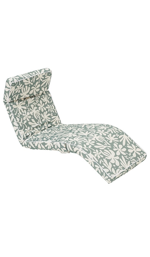 Shop Sunnylife Luxe Lounger Chair In The Vacay Olive