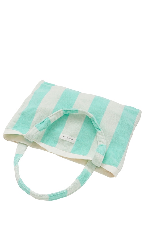 Shop Sunnylife Beach Towel 2-in-1 Tote Bag In Rio Sun Multi