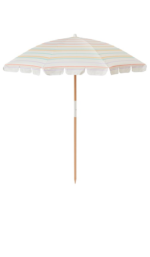 Shop Sunnylife Beach Umbrella In Rio Sun Multi Stripe