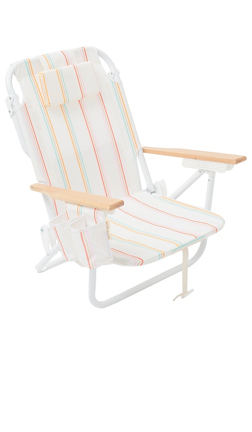 Shop Sunnylife Luxe Beach Chair In Rio Sun Multi Stripe