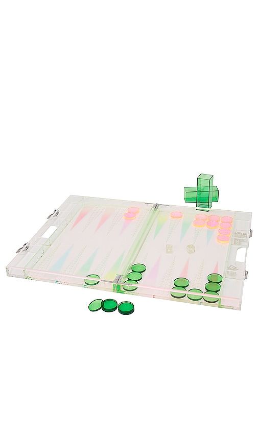 Sunnylife Ombre Lucite Backgammon