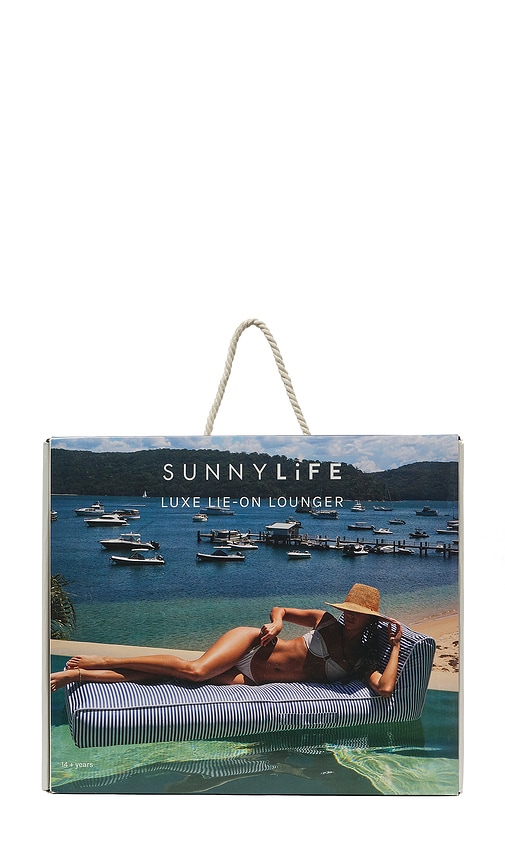  Sunnylife Lounge Chair Luxe Lounger Le Weekend In Navy. 