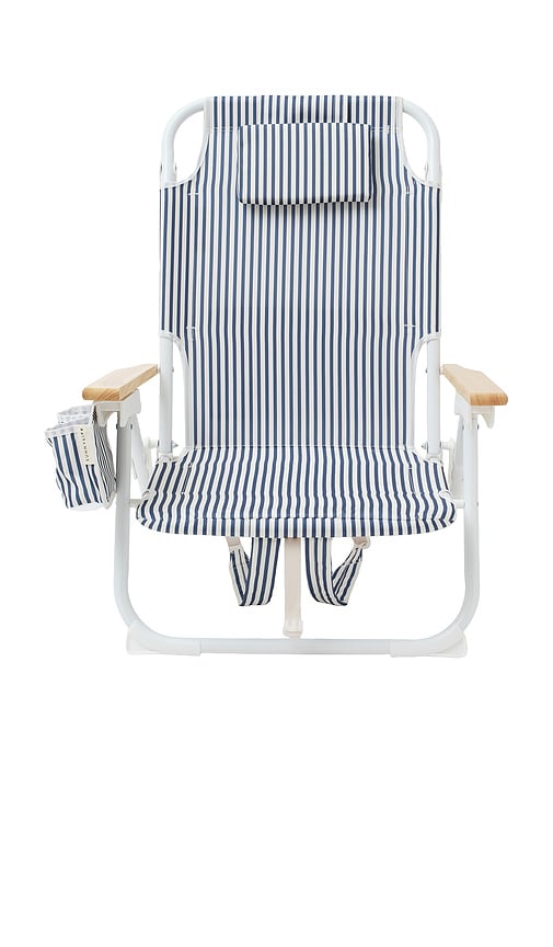  Sunnylife Strandstuhl The Resort Luxe Beach Chair In Navy. 