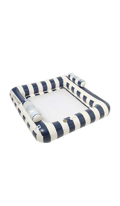 Sunnylife Deluxe Twin Hammock Le Weekend in Navy.